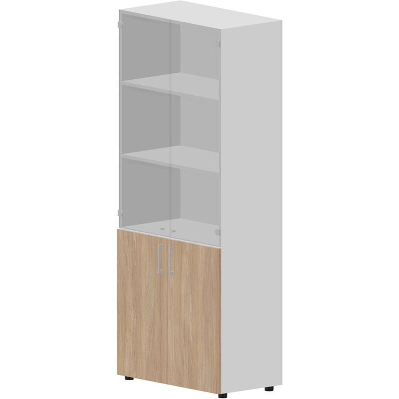 Изображение товара Шкаф для документов Mahia OMHS834TNBLOW с стеклом 800х440х1950 мм