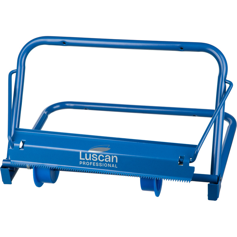 Изображение товара Диспенсер для протирочных материалов в рулонах Luscan Professional настенный стальной синий