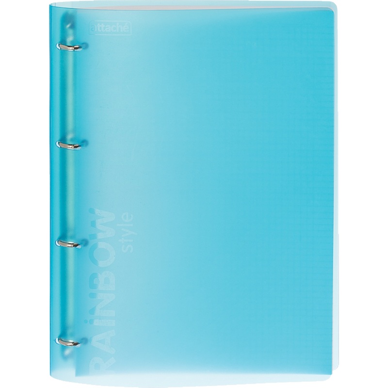 Изображение товара Бизнес-тетрадь Attache Rainbow Style A4 120 листов голубая