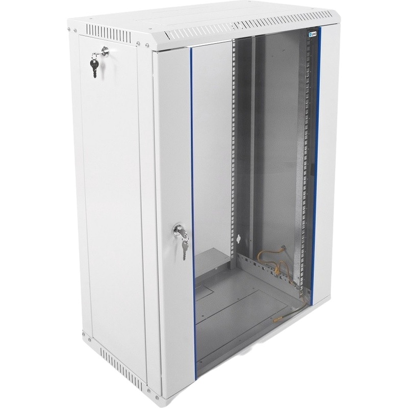 Изображение товара Настенный шкаф ЦМО 18U ШРН-Э-18.350, 600x350x878 мм, стеклянная дверь