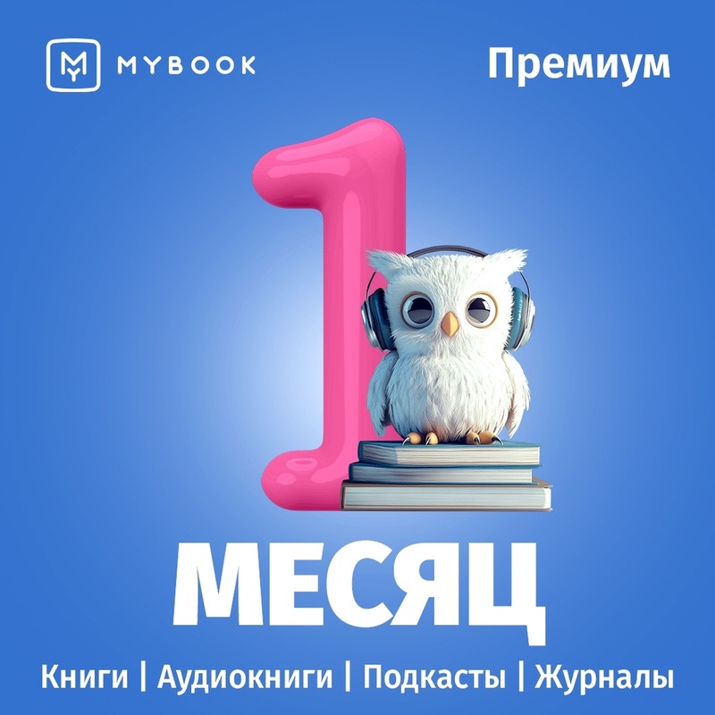 Изображение товара Сертификат MyBook Премиальная подписка на 1 месяц (MB_PR_1_m)