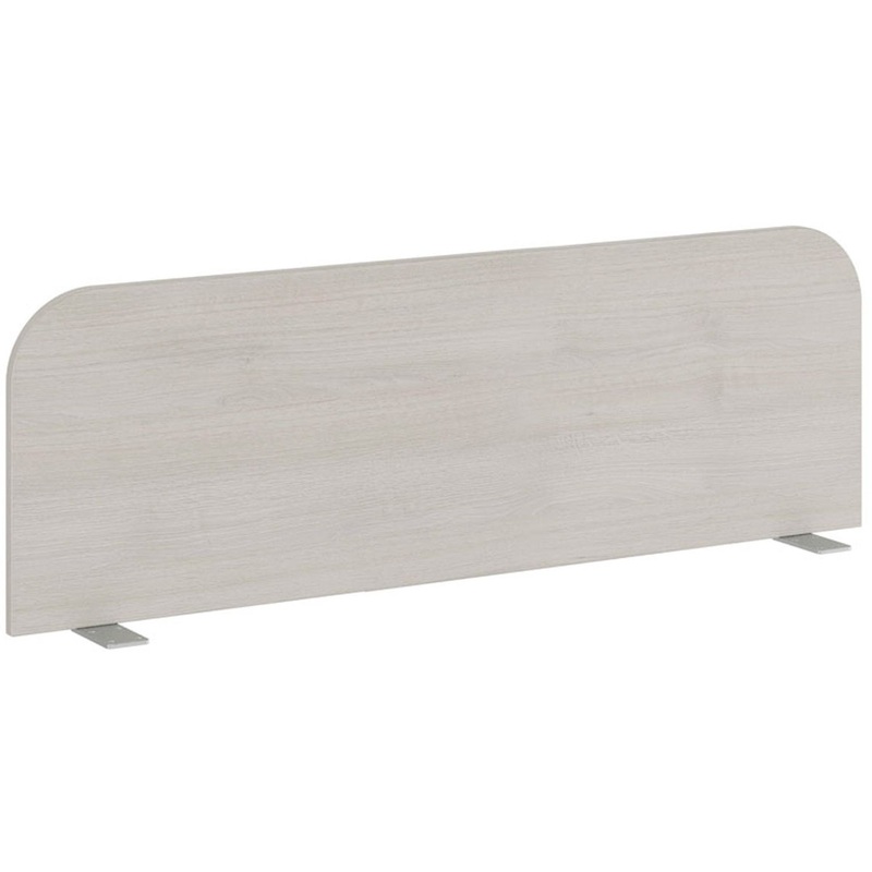 Изображение товара Экран для стола с креплением светлый дуб шамони 120х18х375 мм