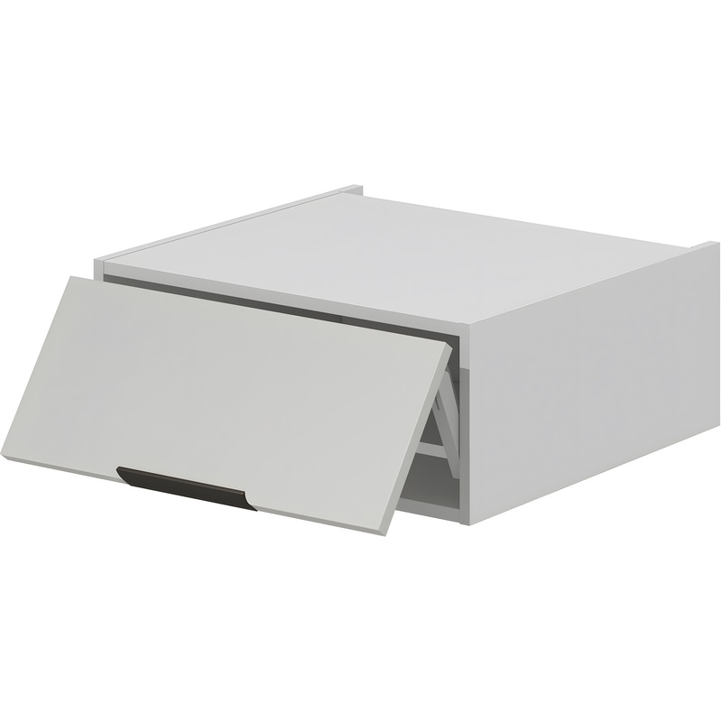 Изображение товара Антресоль VOK AK_24_60 белый альпийский/белый шагрень 600х560х240 мм