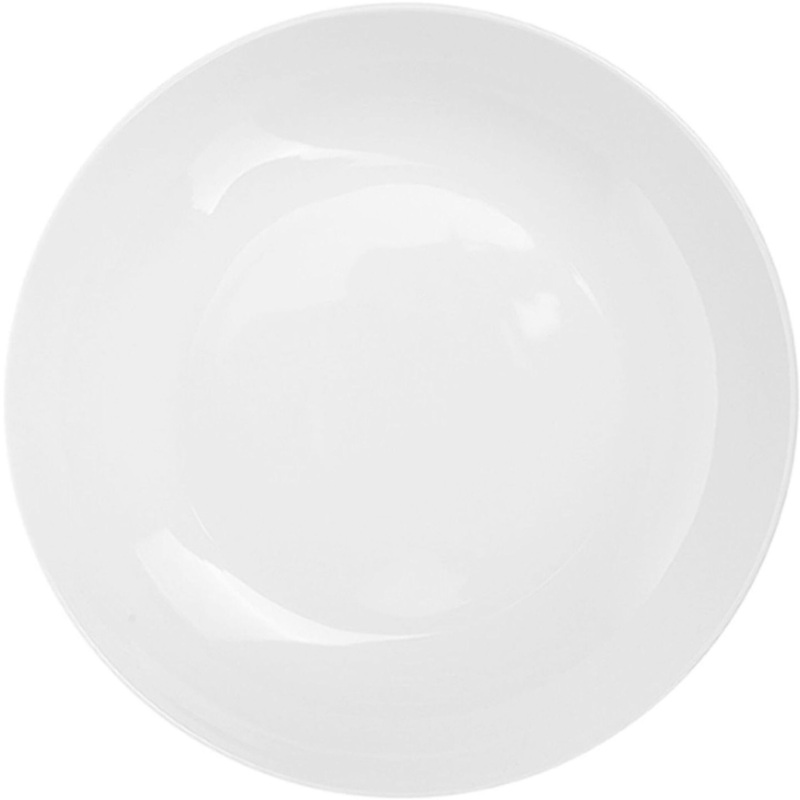 Изображение товара Тарелка суповая фарфор 20 см белая 6 штук в упаковке
