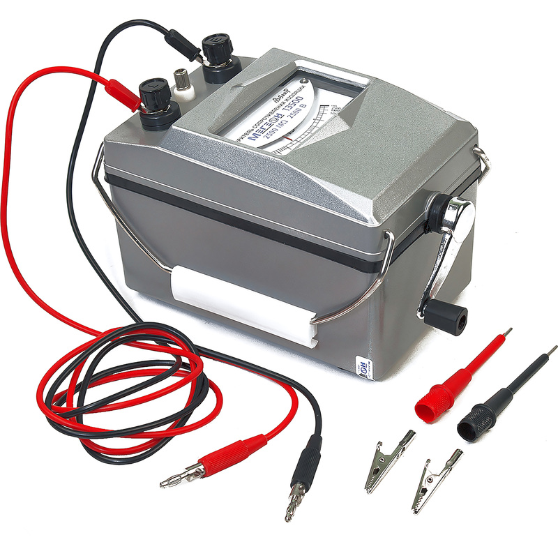 Изображение товара Мегаомметр Мегеон 13500 для измерения сопротивления изоляции широкий диапазон точность