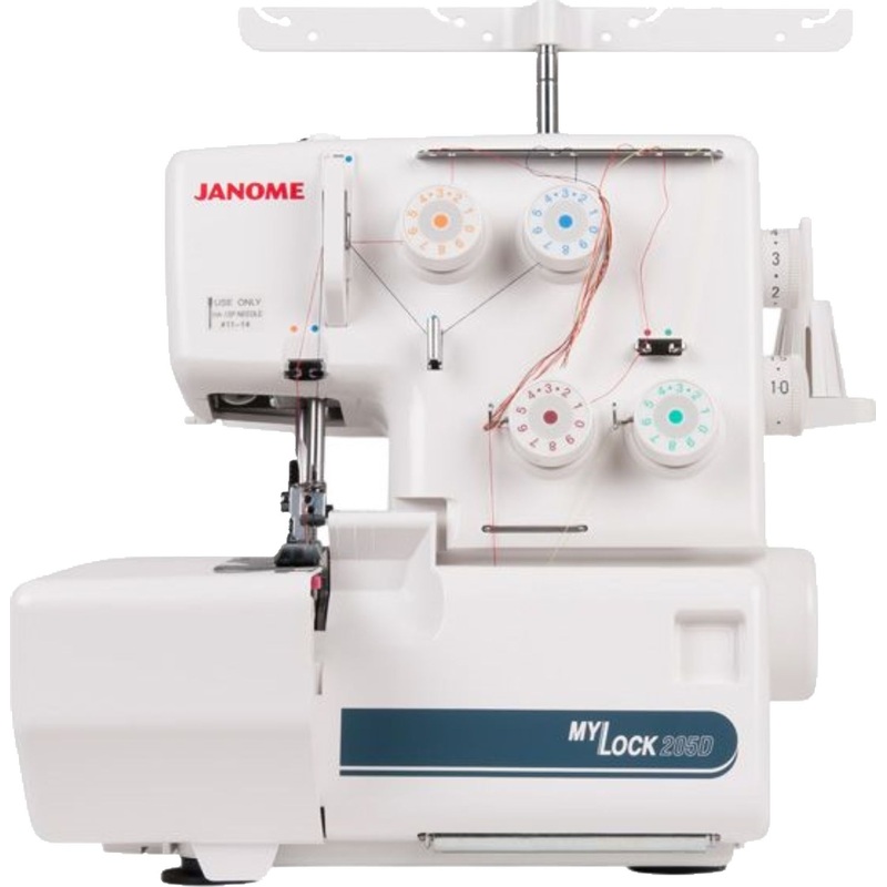 Изображение товара Оверлок Janome MyLock 205D с регулировкой стежка и зигзага Изображение товара Оверлок Janome MyLock 205D с регулировкой стежка и зигзага