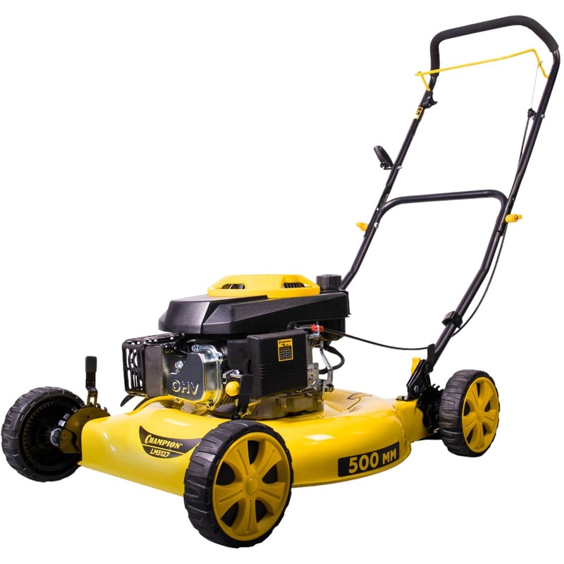 Изображение товара Газонокосилка бензиновая Champion LM5127 с регулировкой высоты и боковым выбросом