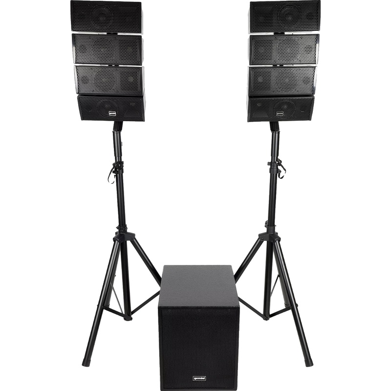 Изображение товара Акустическая система Gemini LRX-448 мощность 600 Вт Bluetooth FM радио USB SD слот