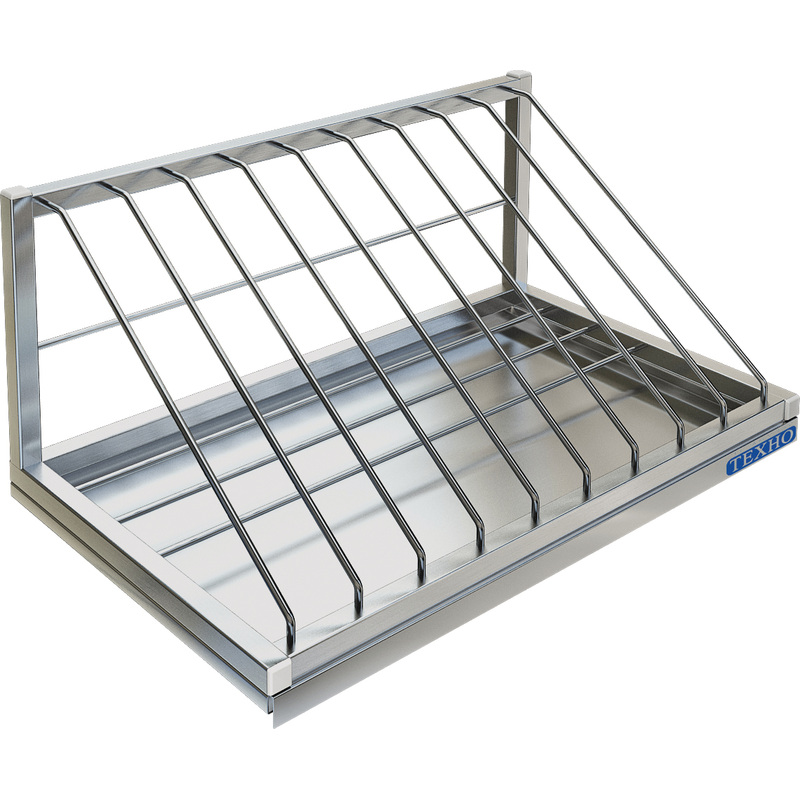 Изображение товара Полка настенная ПН-117/600 9 секций на 9 досок (600х350х270 мм)