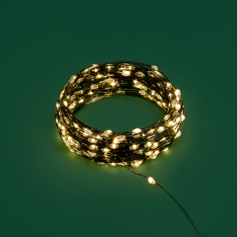 Изображение товара Светодиодная гирлянда Neon-Night Роса 30м 300 ламп тёплый белый мерцание