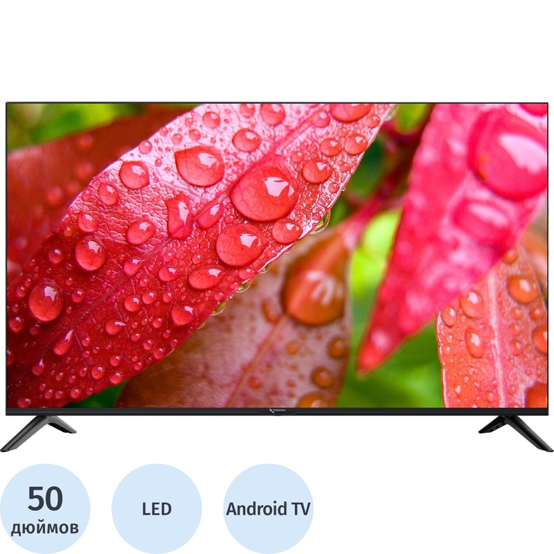 Изображение товара Телевизор 50 Триколор H50UC2 Ultra HD 4K Smart TV с голосовым управлением