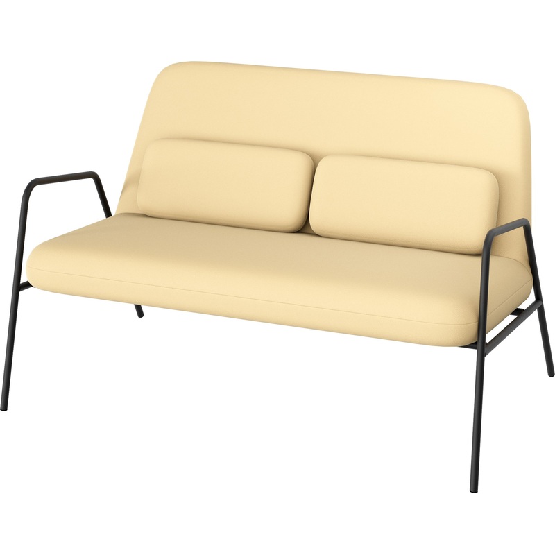 Изображение товара Диван двухместный Orbit Д38-02 бежевый искусственная кожа