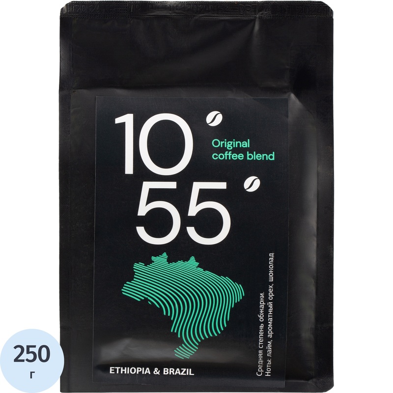 Изображение товара Кофе молотый Деловой стандарт 10/55 Original Coffee Blend 250 г