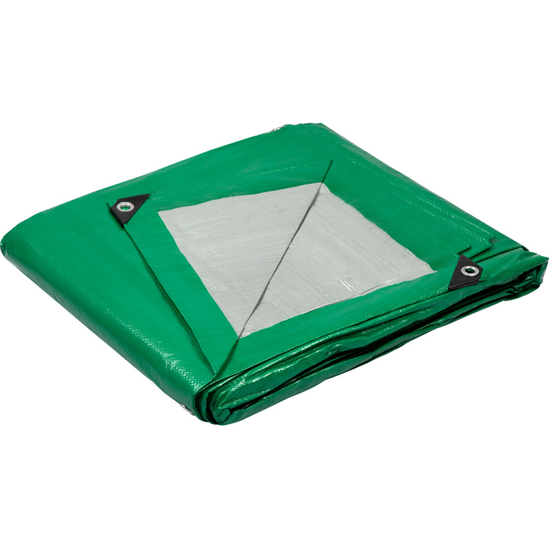 Изображение товара Тент тарпаулин 600 см x 8 м 120 г/кв.м для защиты от осадков и пыли