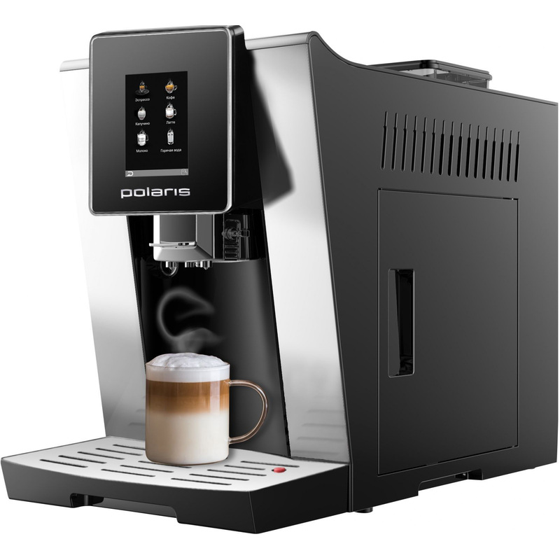 Изображение товара Кофемашина Polaris PACM 2060AC серебристая