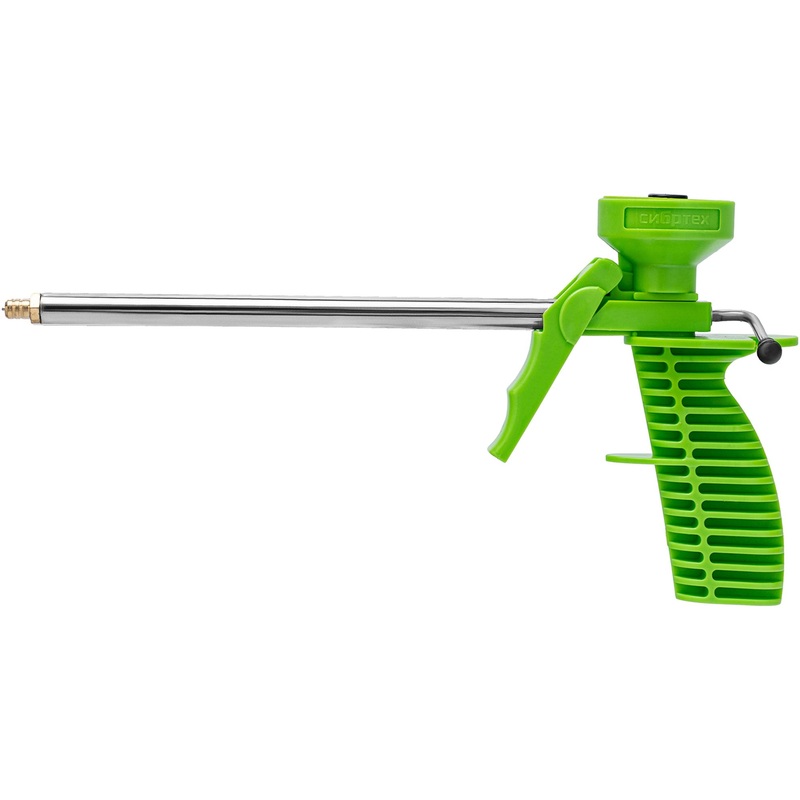 Изображение товара Пистолет для монтажной пены Сибртех 88672 with регулятор и разборной конструкцией