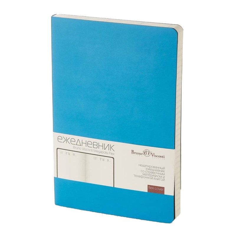 Изображение товара Ежедневник недатированный Bruno Visconti Megapolis Flex из искусственной кожи