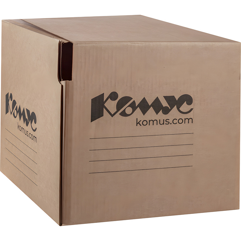 Изображение товара Архивный короб Комус из гофрокартона 327x297x309 мм бурый для документов и хранения