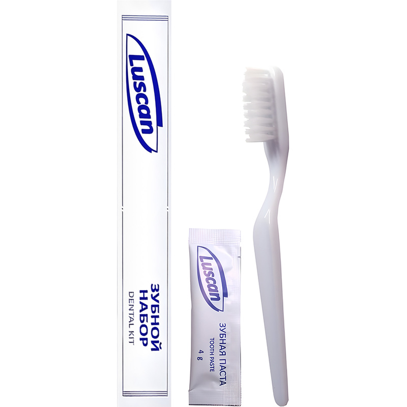 Изображение товара Набор зубной Luscan для гостиниц и хостелов, 200 штук в упаковке