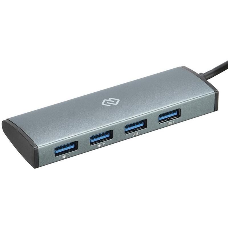 Изображение товара Разветвитель USB Digma HUB-4U3.0-UC-G 4 порта USB Type-C