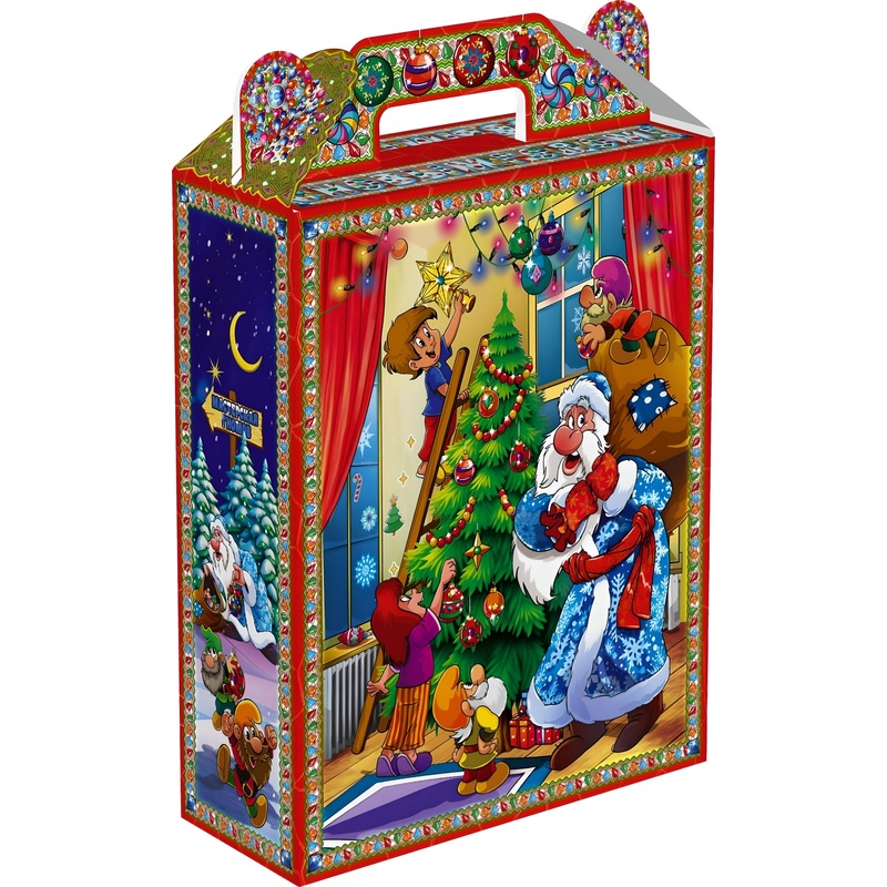 Изображение товара Новогодний сладкий подарок Азбука Праздника Мастерская гномов 1000 г