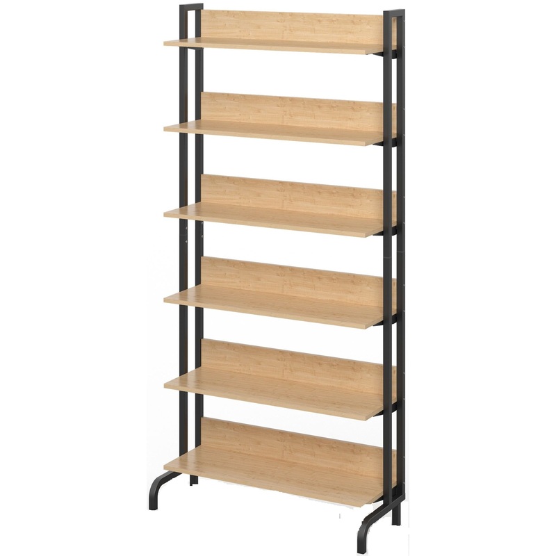 Изображение товара Стеллаж библиотечный ПрофСтеллаж Стеллаж односторонний 6 полок 1900х900х357