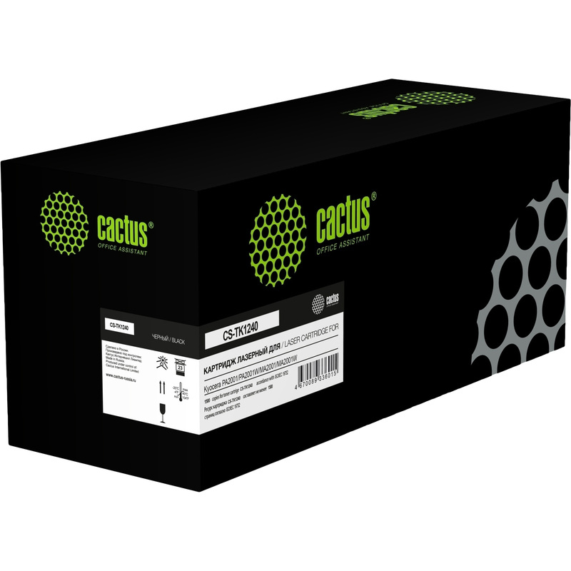 Изображение товара Картридж лазерный Cactus TK1240 для Kyocera чёрный совместимый