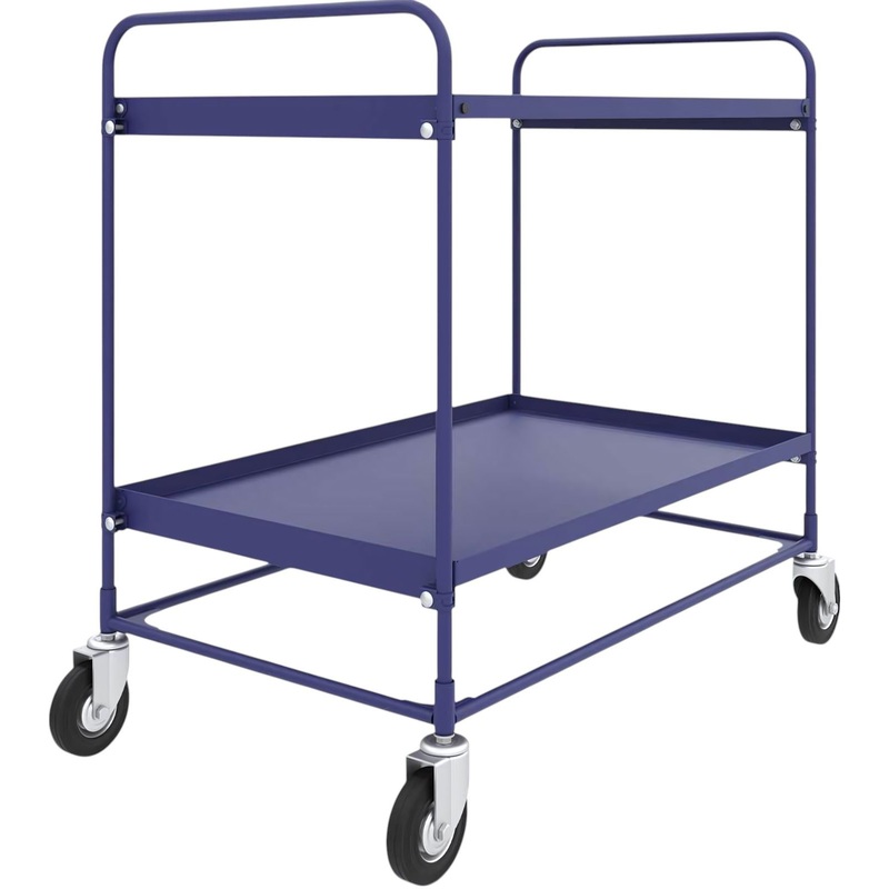 Изображение товара Тележка платформенная Rusklad СТ 3 двухярусная до 100 кг