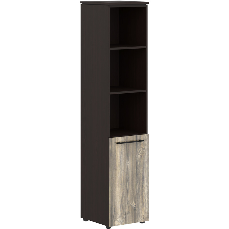 Изображение товара Шкаф-колонка для документов Morris MHC 42.5 дуб базель венге магия 429x423x1956 мм