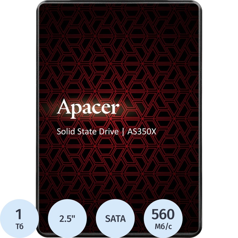 Изображение товара SSD накопитель Apacer Panther AS350X 1 ТБ (AP1TBAS350XR-1)