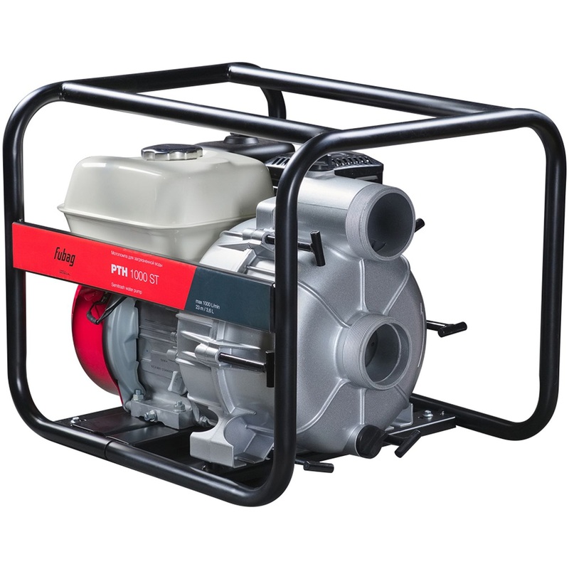 Изображение товара Мотопомпа бензиновая Fubag PTH1000ST для чистой воды (646262)