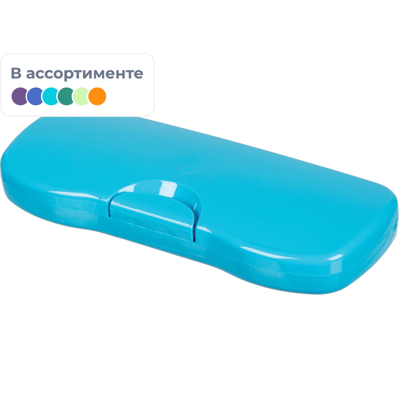 Изображение товара Односекционный пенал Стамм из полипропилена для школьников и студентов