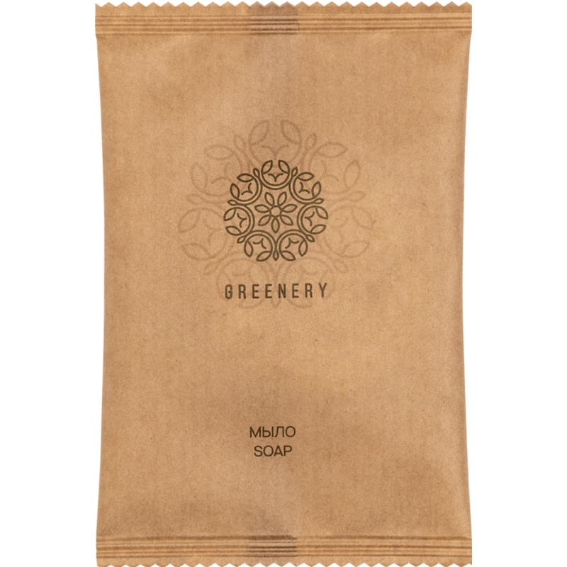 Изображение товара Мыло туалетное Greenery 20 г флоупак упак 300 шт для рук