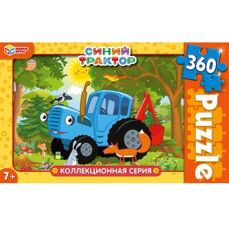 Изображение товара Пазл Умные игры Синий трактор 360 деталей
