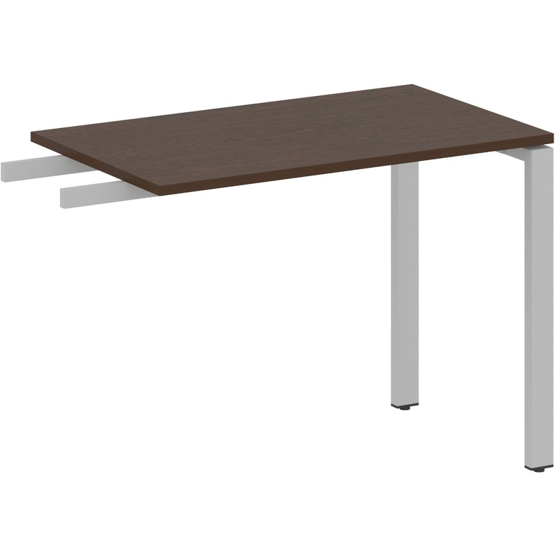 Изображение товара Приставка-брифинг Metal System Style БП.ПР-3 венге цаво/серый