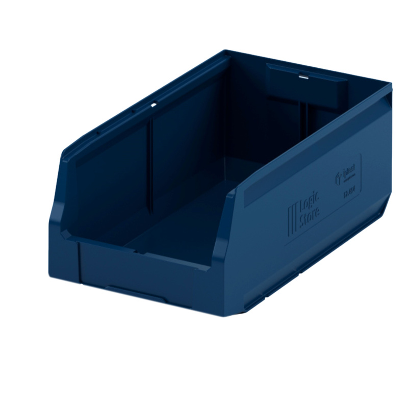 Изображение товара Ящик (лоток) универсальный полипропиленовый I Plast Logic Store 400x225x150 мм синий ударопрочный морозостойкий