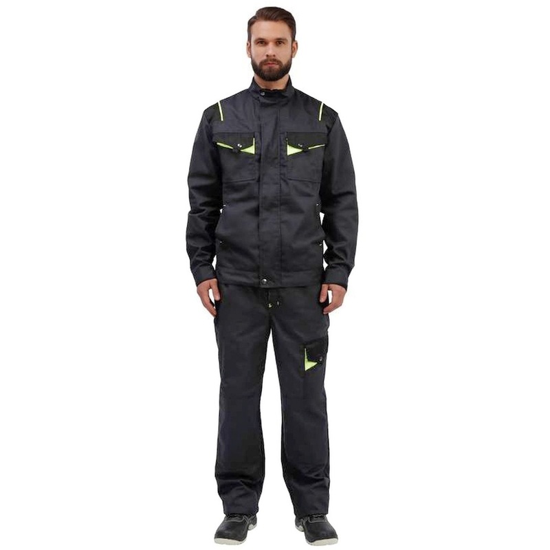 Изображение товара Мужская летняя рабочая куртка Л27-КУ из смесовой ткани