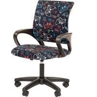 Кресло детское Chairman Kids 103 LT с рисунком (велюр, пластик)