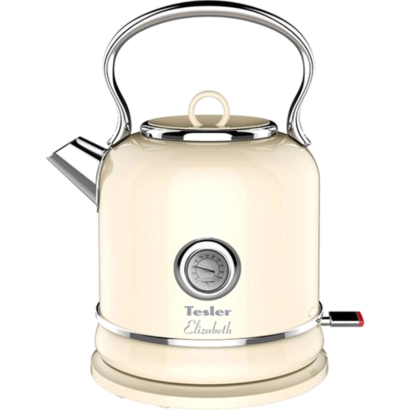 Изображение товара Электрический чайник Tesler KT-1745 Beige 1700 мл 2200 Вт металл бежевый