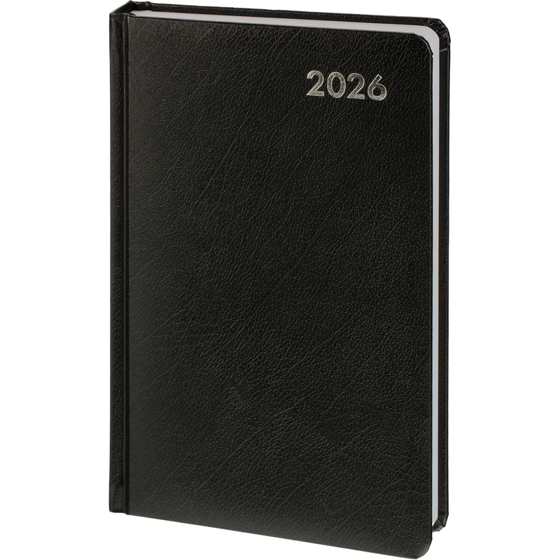 Изображение товара Ежедневник Attache балакрон А5 168 листов 2026 год черный