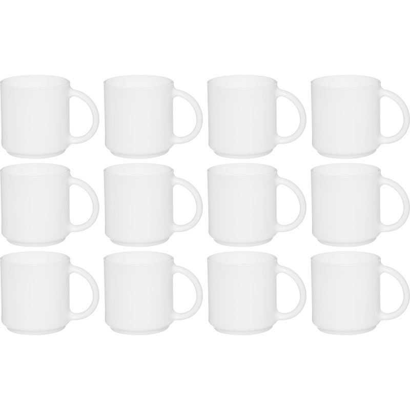 Изображение товара Набор кружек Arcoroc Эвридей 340 мл 12 штук ударопрочное стекло