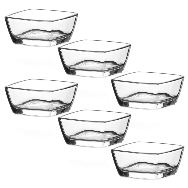 Изображение товара Набор салатников Pasabahce Tokio 6,6х6,6 см 60 мл прозрачный (6 штук в упаковке)