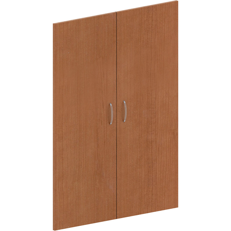 Изображение товара Двери средние Эталон (2 штуки, ЛДСП, высота 1176 мм, орех гварнери)