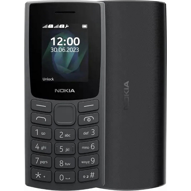 Изображение товара Мобильный телефон Nokia 105 4G TA-1551 DS черный компактный телефон с двумя SIM-картами
