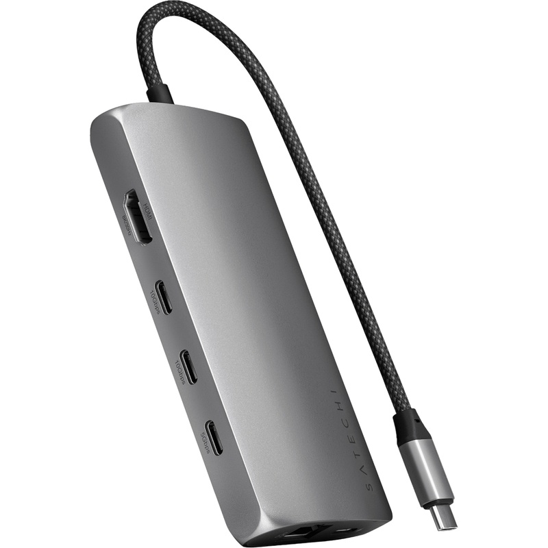 Изображение товара Адаптер USB Satechi Multiport Adapter 8K ST-P8KEM для расширения возможностей