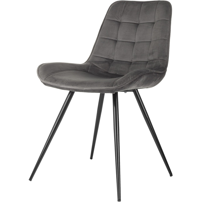 Изображение товара Стул обеденный Бюрократ CH-K2 тёмно-серый (ткань, фанера)