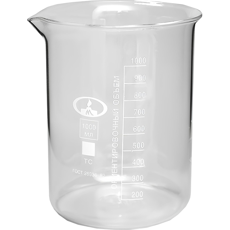 Изображение товара Стакан Н-1-1000 с делением 1 л (6 штук в упаковке)