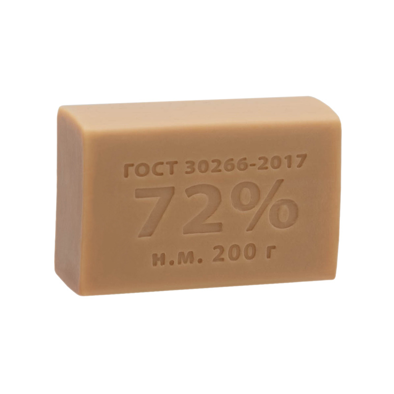 Изображение товара Мыло хозяйственное 72% без обертки 200 г