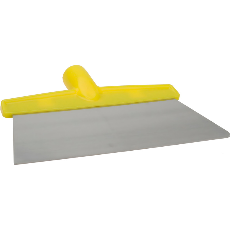 Изображение товара Скребок для пола FBK 280 мм жёлтый из нержавеющей стали прочный