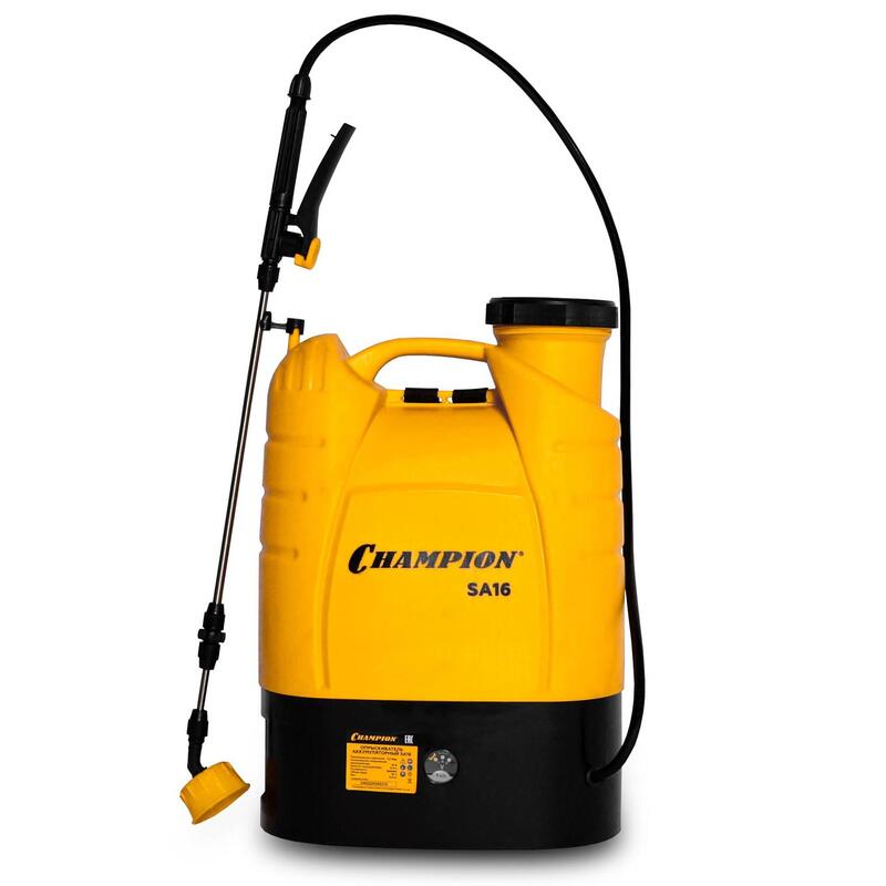Изображение товара Аккумуляторный опрыскиватель Champion SA16 16 л с телескопической трубкой